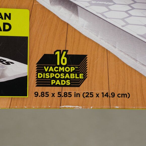Shark VACMOP Disposable Hard Floor Pads 16 Count 9.85"x5.85" Model VMP16 Sealed - Picture 9 of 11
